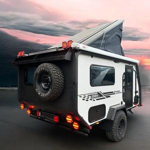 Off Road Travel Trailer Fold Up Camper Trailer Truck Camper Popup Roof Camping Vehicle - Product Image 1