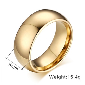 Bague en tungstène pour fille Wowem, couleur unie, mince, bombée, noir, or Rose, argent, <span class=keywords><strong>Alliance</strong></span>, tenue quotidienne, 2mm - Product Image 5
