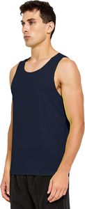 Débardeur Homme Rafraîchissant en Modal Respirant à Épaules Larges pour la Gym, l'Extérieur et la Plage – Imprimé Uni en Dentelle, Polyester, Coton, Spandex - Product Image 2