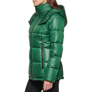 Customized Logo Sized Front Knitted Breathable Winter Casual Streetwear Puffer <b>Jacket</b> Women Wholesale High Quality Professional - Product Image 2