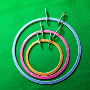 Aros de bordado de metal con resorte de tensión DK-614N para manualidades |   Suministros de Manualidades Duraderos y Sencillos para Proyectos de Costura - Product Image 1