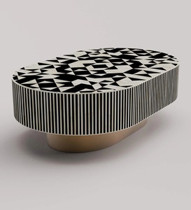 Mesa de Centro de Hueso de Camello con Incrustaciones de Hueso Hecha a Mano, Diseño Moderno Indio, la Mejor Calidad en Muebles para el Hogar, Venta Caliente 2026 - Product Image 1