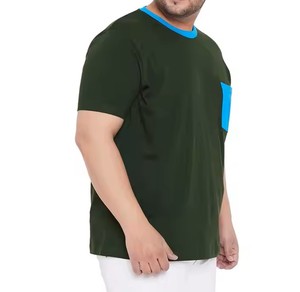 T-shirt et short pour homme avec logo personnalisé, style col rond et poche, impression sérigraphique du logo Fire, t-shirt homme personnalisé de qualité supérieure - Product Image 2