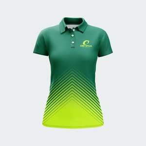 Polo uni respirant et écologique pour femme, anti-boulochage, séchage rapide, en polyester, idéal pour le transfert thermique – Prix de gros - Product Image 1