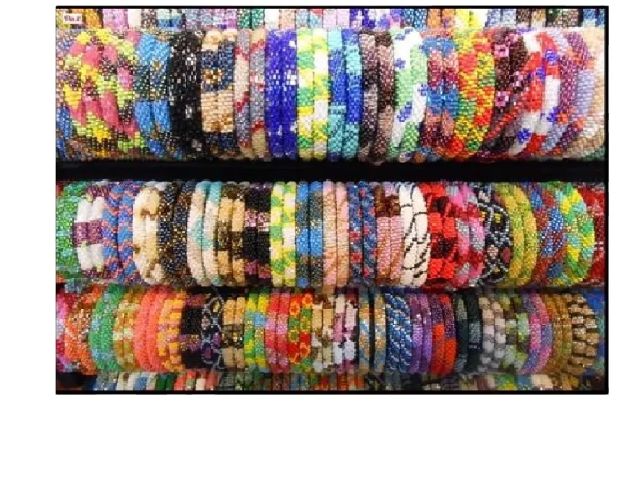 Glass Bead Bracelets And Bangles For Wholesale - Premium Quality Handmade Bands and Bridal jewellery