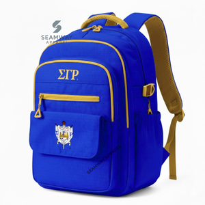 Mochila Sigma Gamma Rho Sorority, elegante mochila de Cordura duradera, mochila de gran capacidad, mochila informal de viaje para mujer - Product Image 2