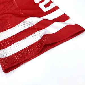 Camiseta de fútbol de malla extragrande personalizada al por mayor, camiseta de fútbol extragrande personalizada 100% poliéster, último estilo - Product Image 3