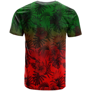 T-shirt en coton uni de qualité supérieure, doux et confortable, de style tatouage polynésien, tricoté et respectueux de l'environnement - Product Image 2
