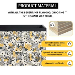 Mobiletti da Bagno con Armadietti Portaoggetti da 24 Pollici, Pannello Porta in Acciaio Forgiato Solo per Mobili da Bagno - Product Image 2