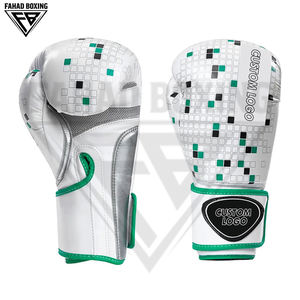 Bon fournisseur, service ODM, logo personnalisé, gants de boxe en PU de bonne qualité pour l'entraînement au combat, pour une protection et un confort améliorés - Product Image 2