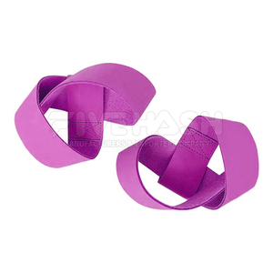 Sangles de musculation en cuir durables, sangles robustes pour l'entraînement de force et les séances de gym, sangles de levage en cuir à forte adhérence - Product Image 3
