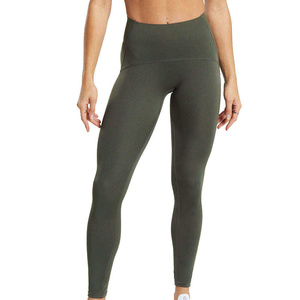 Prix de gros RTS, leggings de sport personnalisés pour la course à pied, le yoga, la gym, la remise en forme, pantalons respirants slim fit, leggings de fitness AS-YL-18 - Product Image 1