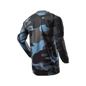 เสื้อเจอร์ซีย์มอเตอร์ครอสระดับพรีเมียมสำหรับนักขี่มืออาชีพ |   ผู้ผลิต OEM & ODM แบบกำหนดเอง เสื้อแขนยาวพิมพ์ลายดิจิทัล โพลีเอสเตอร์/ไนลอน - Product Image 4