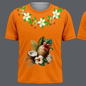 เสื้อยืดผู้ชายคุณภาพสูง เสื้อยืดเจอร์ซีย์สำหรับผู้ชาย พิมพ์ลายเต็มตัว คุณภาพสูง เสื้อยืดโอเวอร์ไซส์สำหรับผู้ชาย - Product Image 1