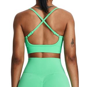 Premium Spandex Nylon Yoga Soutien-Gorge Nouveau Top Qualité Femmes Soutien-Gorge 2025 Élégant Femmes Sport Soutien-Gorge - Product Image 1