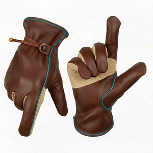 Gants de sécurité en cuir de haute qualité pour mécaniciens et travaux d'assemblage industriel, gants de travail utilitaires en promotion - Product Image 2
