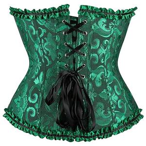 Nouveau Corset Amincissant Noir à Lacets pour Femmes – Vêtements Personnalisés Sexy – Dernières Tendances en Matière de Shapers et Corsets pour Dames - Product Image 3