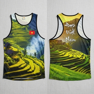 Custom Runner Tank Top OEM ODM Wholesale Quick Dry <b>Running</b> <b>Singlet</b> Manufacturer - Product Image 1