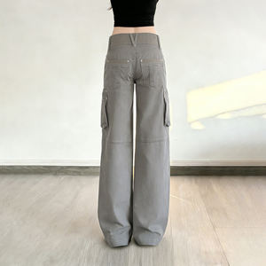 กางเกงคาร์โก้ผู้หญิงยอดนิยม มีจำหน่ายในราคาขายส่ง เนื้อผ้านุ่ม ขายดี กันยับ แห้งเร็ว สำหรับผู้ใหญ่ - Product Image 3