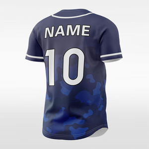 เสื้อเบสบอลแบบใหม่ราคาขายส่ง รับทำตามสั่งพร้อมชื่อทีม ราคาโรงงานขายส่งเสื้อเบสบอลสำหรับนักกีฬาทีม - Product Image 5