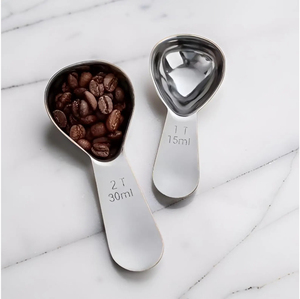 High Quality Silver Baking <b>Measuring</b> <b>Cups</b> Stainless Steel <b>Set</b> Kitchen Tool Minimalist Design OEM Available With Custom Logo - Product Image 1