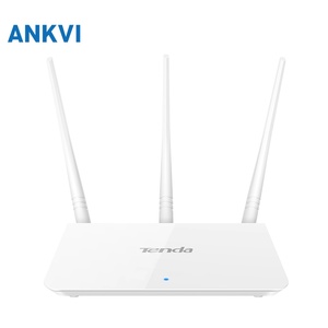Routeur sans fil F3 Tenda 300 Mbps 2,4 GHz avec 3 antennes 5 dBi, couverture 200 m², fibre optique - Product Image 3