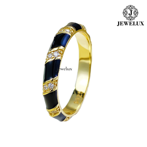 Bague Éternité de Luxe Jewelux Certifiée IGI en Or Rempli 18K avec Sertissage Canal, Style Classique, Bijoux Unisexe - Product Image 5