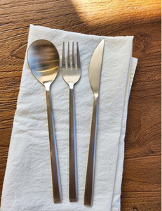 NOBBAN Set di Posate Tradizionali Coreane in Bronzo Forgiato a Mano, Collezione Royal Heritage Classica - Product Image 4