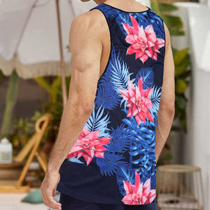 Camiseta sin Mangas de Alta Calidad para Hombre, 100% Algodón y Poliéster, Camiseta de Algodón en Oferta para Gimnasio - Product Image 6