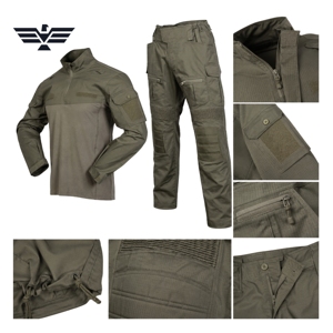 Uniforme de Guardia de Seguridad Personalizado, Camisa de Seguridad con Cierre de Cremallera y Pantalones Cargo Ripstop, Conjunto de Uniforme Táctico Profesional - Product Image 5