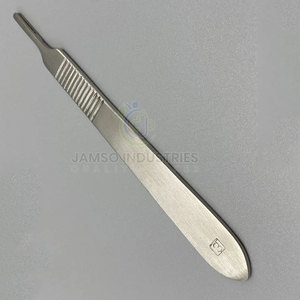 Manche de scalpel de précision professionnelle, instrument fiable pour les procédures cliniques et les soins chirurgicaux - Product Image 5