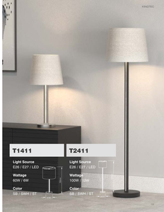 หลอดไฟ LED E26 12W IP20 ควบคุมด้วยปุ่ม สำหรับใช้ภายในอาคาร วัสดุโลหะ แสงขาว 3000K (วอร์มไวท์) ความสว่างสูง ปรับหรี่แสงได้ CRI 80 ขนาด 1550 มม. รุ่น 30000 - Product Image 4