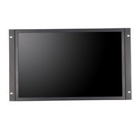 Moniteur industriel à écran tactile de 19 pouces avec large plage de température, support mural, cadre ouvert, vente en gros