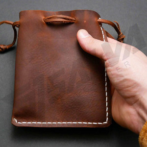 customized leather dice pouch for DND dice games in high class leather in cheap prices - Product Image 4
