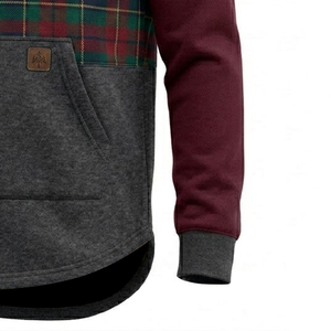 Sudadera Personalizable para Esquilado de Ovejas, de Algodón de Cola Larga, Alta Durabilidad, Ropa de Trabajo Cómoda para Profesionales del Esquilado de Ovejas - Product Image 2