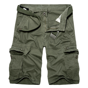 Shorts de sport décontractés pour hommes SHY SPORTS – Pantalon cargo ample taille mi-haute avec plusieurs poches, idéal pour le jogging et le fitness, respectueux de l'environnement - Product Image 3