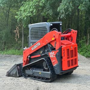 Minicargadora Kubota SVL75-2 de Segunda Mano en Excelentes Condiciones, Minicargadora Compacta con Dirección Deslizante, Maquinaria para Movimiento de Tierras - Product Image 1