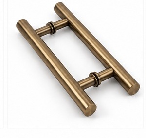 Poignées de tirage en forme de H de qualité professionnelle, finition lisse au toucher, design ambidextre, garantie de 3 ans, serrure de porte - Product Image 3