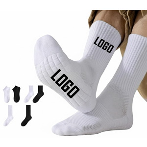 Calcetines Deportivos de Compresión Antideslizantes con Logotipo Personalizado OEM, Calcetines de Fútbol para Hombre y Mujer, Calcetines de Entrenamiento de Fútbol - Product Image 1