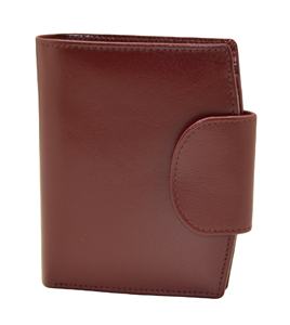 Cartera de lujo de cuero genuino con bloqueo RFID para mujer, tarjetero multifuncional, monedero corto para mujer, Carteras con logotipo de lujo para mujer - Product Image 1