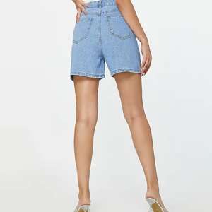 Wholesale Price Men's Denim Shorts Stylish Durable Jeans Shorts Streetwear Factory Price Men's Denim Shorts - Product Image 4