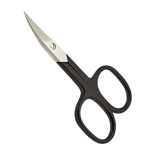 Ciseaux à cuticules professionnels à lame courbée en acier inoxydable - Ciseaux de manucure et pédicure durables et non pliables pour salon - Product Image 1