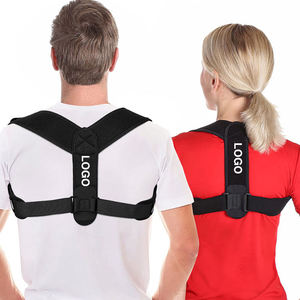 Best Quality Regular Clavicle <b>Brace</b> Adjustable Shoulder Support Elastic Material Hook Loop Closure for Posture Correction Daily - Product Image 6