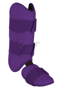 Protector de Piernas para Receptor de Béisbol, Cubrepiés con Protección Reforzada, Protección Profesional, Correas Ajustables, Absorción de Impactos - Product Image 3