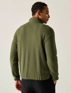 Veste polaire demi-zip pour homme, col montant, légère, respirante, en polyester et nylon, pull personnalisable avec logo pour l'automne et l'hiver - Product Image 6