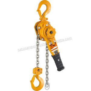 Polipasto de Cadena Manual KITO Lever Block L5, 0.8t-9t, Cadena Niquelada de Alta Resistencia, Hecho en Japón - Product Image 1