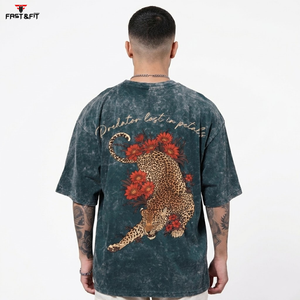 Streetwear Breathable 100% Cotton Winter High Quality Acid Wash T <b>Shirt</b> <b>for</b> <b>Men</b> Fitness & Casual Wear Comfortable T-<b>shirt</b> - Product Image 6