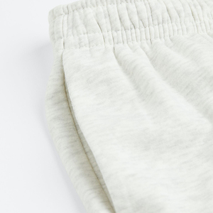 Pantalon de survêtement grande taille, taille élastique, décontracté, ample, pour le sport et le fitness, noir et gris - Product Image 4
