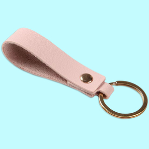 Vintage Genuine <b>Leather</b> Custom Fashion <b>Leather</b> Keychain Business Gift Metal Pendant <b>Key</b> <b>Chain</b> for Men Simple KeyChains - Product Image 3