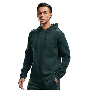 <b>Thick</b> Winter Hooded Pullover for Men Comfortable Knit Fashion Clothing Mens Cozy Hooded Sweater Premium Knit Fabric Loose Fit - Product Image 1